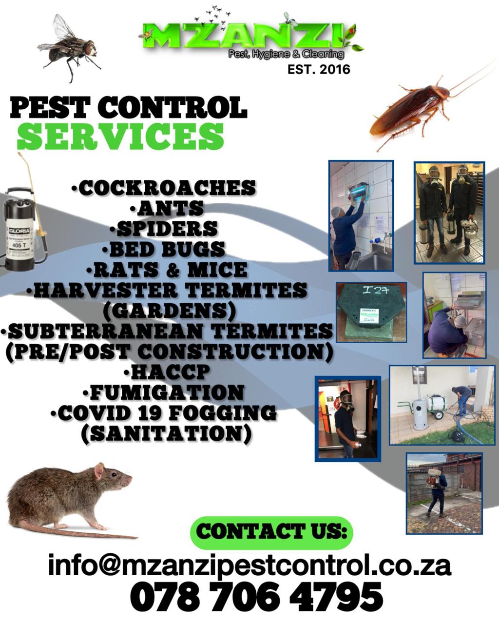 MZANZI – Pest, Hygiene & Cleaning